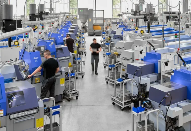 Fertigungshalle der Landolt GmbH & Co. KG in Gosheim